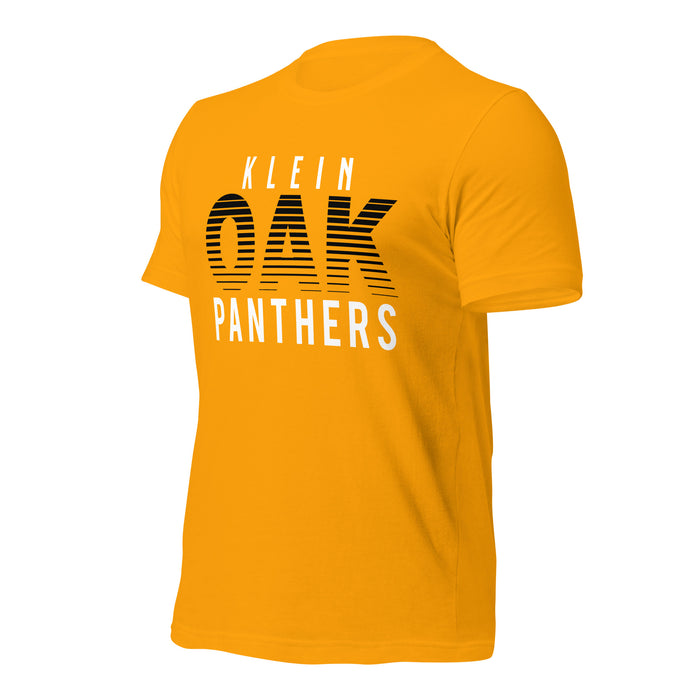 Klein Oak High School Panthers Premium Gold Unisex T-shirt 24