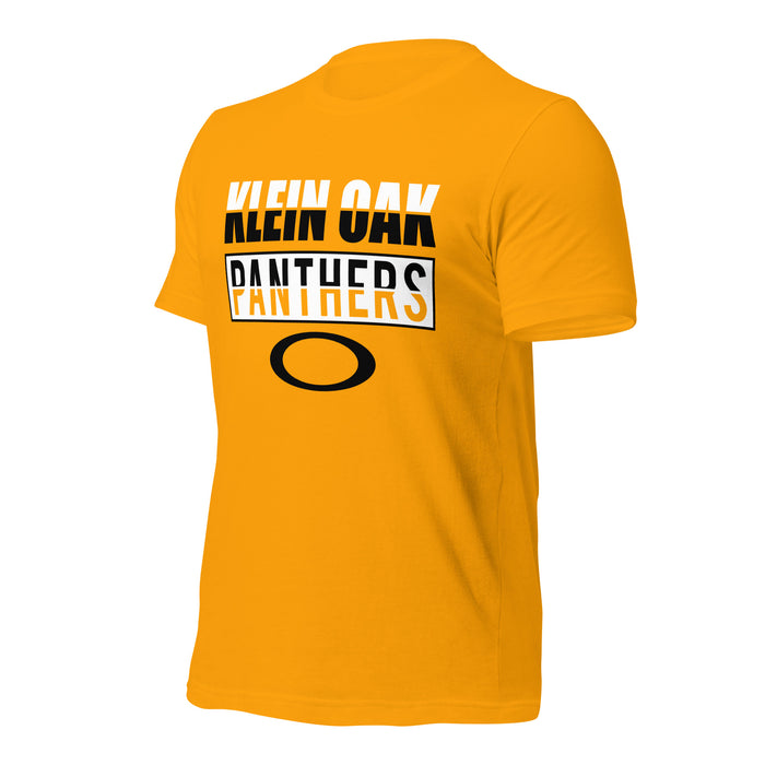 Klein Oak High School Panthers Premium Gold Unisex T-shirt 31