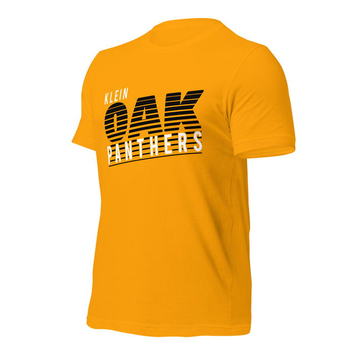 Klein Oak High School Panthers Premium Gold Unisex T-shirt 32