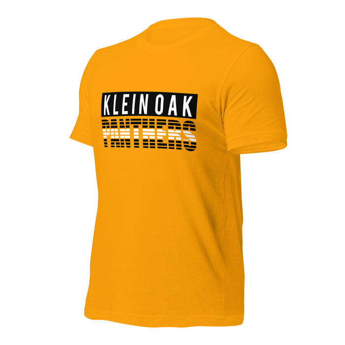 Klein Oak High School Panthers Premium Gold Unisex T-shirt 35