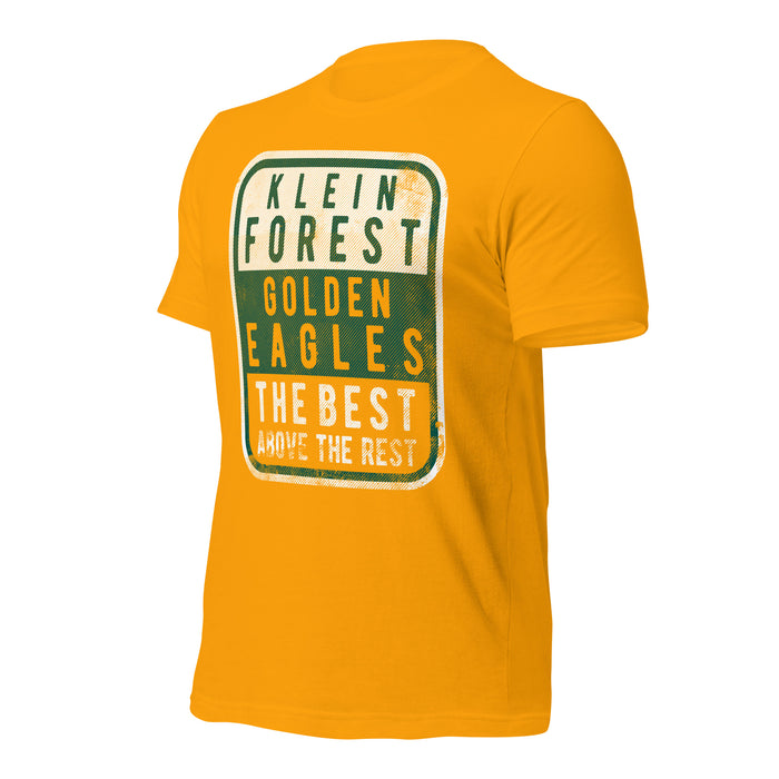 Klein Forest High School Premium Gold Unisex T-shirt 01a