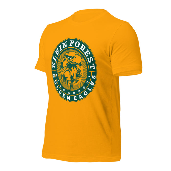 Klein Forest High School Premium Gold Unisex T-shirt 02a