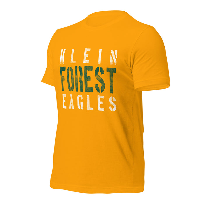 Klein Forest High School Premium Gold Unisex T-shirt 17a