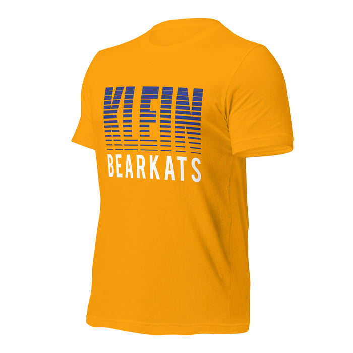 Klein High School Bearkats Premium Gold Unisex T-shirt 24a