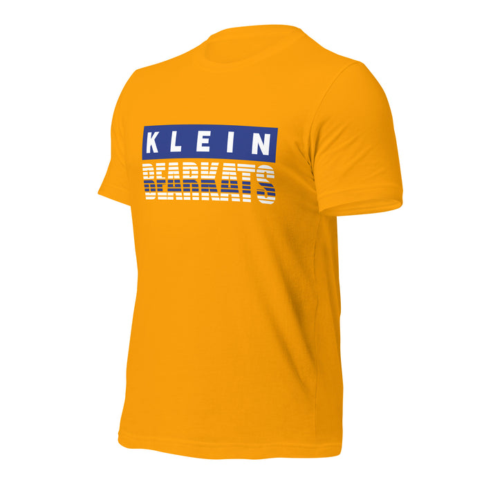 Klein High School Bearkats Premium Gold Unisex T-shirt 35a