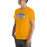 Man wearing Klein High School Bearkats Gold Premium Unisex T-shirt 009