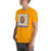 Man wearing Klein High School Bearkats Gold Premium Unisex T-shirt 235