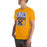 Man wearing Klein High School Bearkats Gold Premium Unisex T-shirt 001