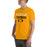 Man wearing Klein Oak High School Panthers Premium Gold Unisex T-shirt 034