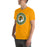 Man wearing Klein Forest High School Golden Eagles Premium Gold Unisex T-shirt 216