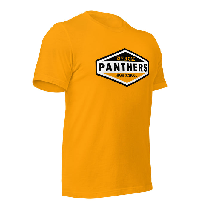 Klein Oak High School Panthers Premium Gold Unisex T-shirt 09