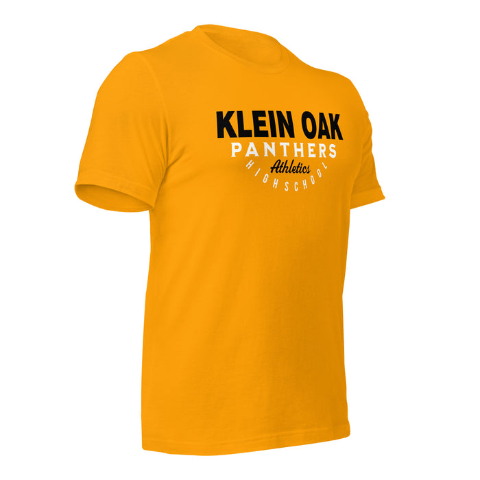 Klein Oak High School Panthers Premium Gold Unisex T-shirt 12