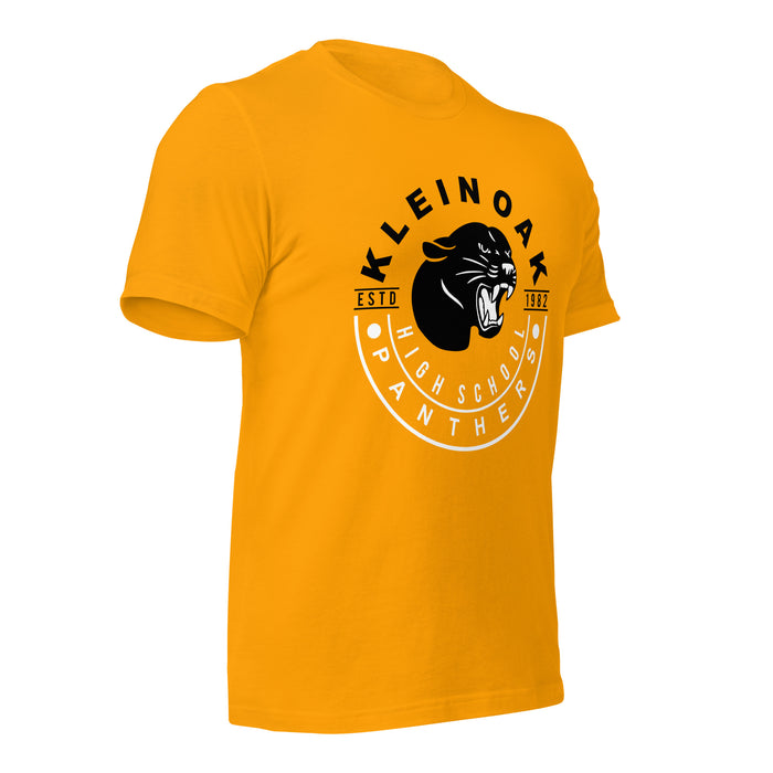 Klein Oak High School Panthers Premium Gold Unisex T-shirt 19