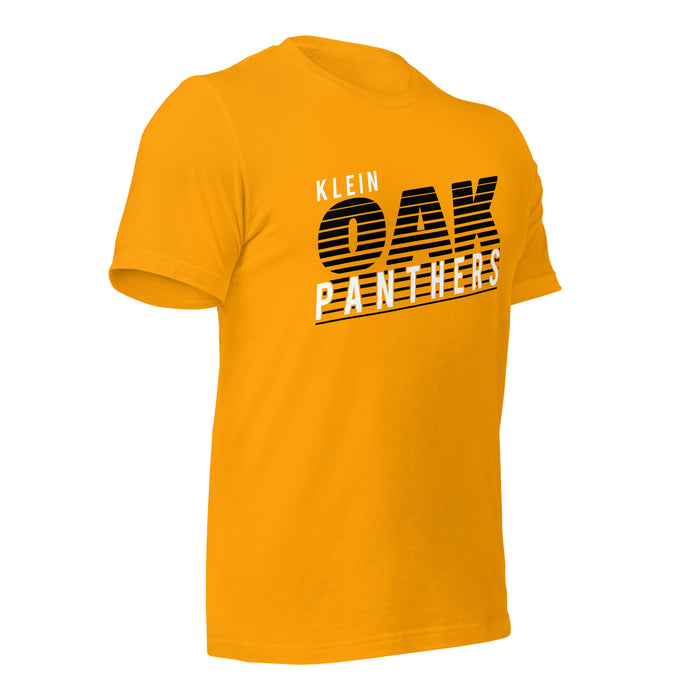 Klein Oak High School Panthers Premium Gold Unisex T-shirt 32