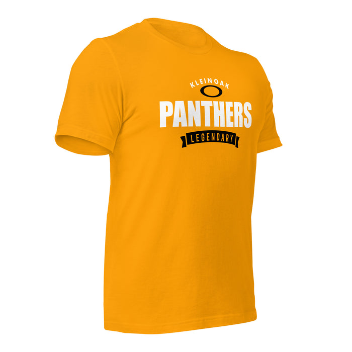 Klein Oak High School Panthers Premium Gold Unisex T-shirt 44