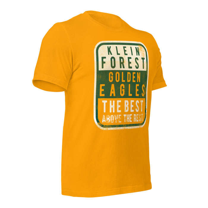 Klein Forest High School Premium Gold Unisex T-shirt 01b