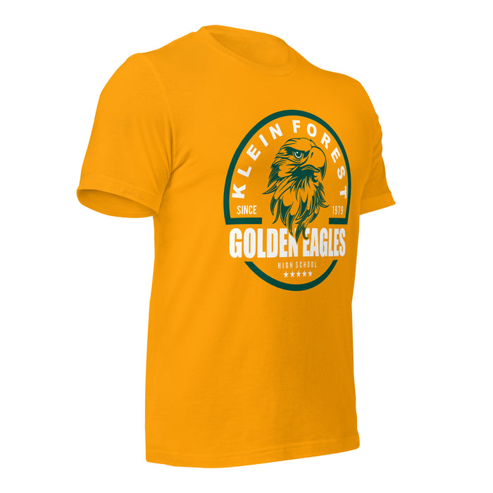 Klein Forest High School Premium Gold Unisex T-shirt 04b