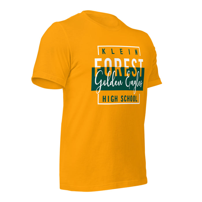 Klein Forest High School Premium Gold Unisex T-shirt 05b