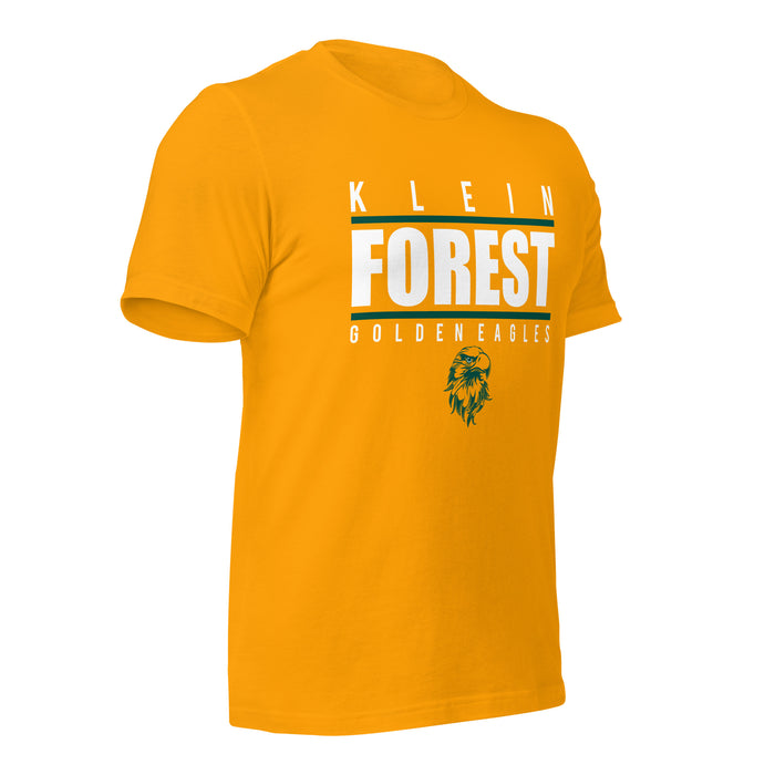 Klein Forest High School Premium Gold Unisex T-shirt 07b