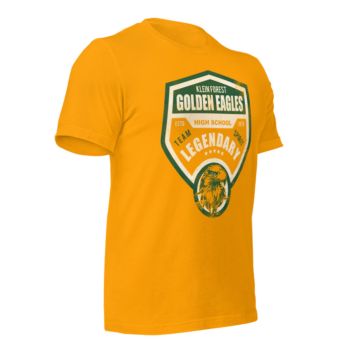 Klein Forest High School Premium Gold Unisex T-shirt 14b