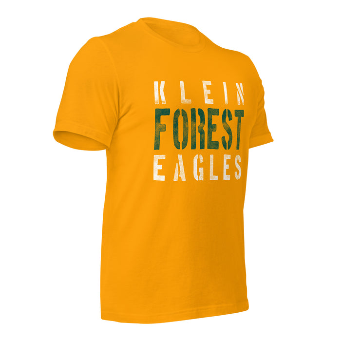 Klein Forest High School Premium Gold Unisex T-shirt 17b