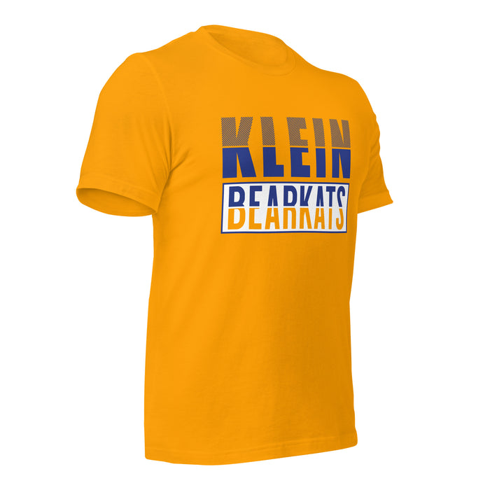 Klein High School Bearkats Premium Gold Unisex T-shirt 31b