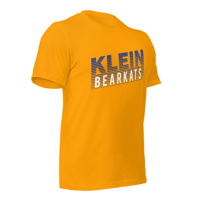 Klein High School Bearkats Premium Gold Unisex T-shirt 32b