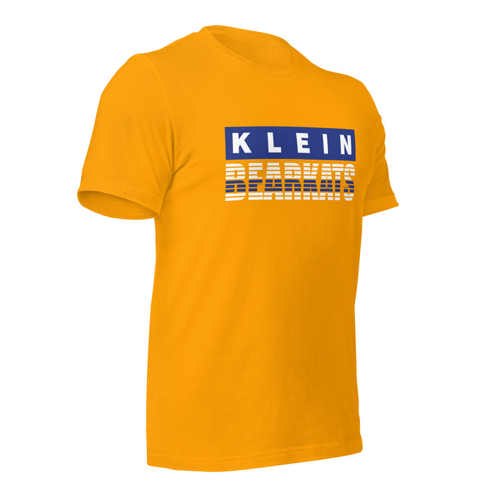 Klein High School Bearkats Premium Gold Unisex T-shirt 35b