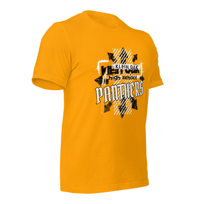 Klein Oak High School Panthers Premium Gold Unisex T-shirt 215b