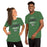 Male with female wearing Spring High School Lions Heather Green Premium Unisex T-shirt 034