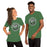 Man and woman wearing Spring High School Lions Heather Green Premium Unisex T-shirt 215