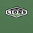 Close-up view of Spring High School Lions Heather Green Premium Unisex T-shirt 009