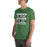 Man wearing Spring High School Lions Heather Green Premium Unisex T-shirt 238