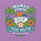 Close-up view of Mama's Poker Premium Unisex T-shirt 228