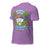 Left profile view of Mama's Poker Premium Unisex T-shirt 228