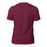 Back view of Lewisville High School Farmers Maroon Premium Unisex T-shirt 206