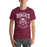 Man wearing Cy-Fair High School Bobcats Maroon Premium T-shirt 213