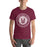 Man wearing Cy-Fair High School Bobcats Maroon Premium T-shirt 216