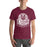 Man wearing Cy-Fair High School Bobcats Maroon Premium T-shirt 219