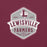 Close-up view of Lewisville High School Farmers Maroon Premium Unisex T-shirt 209