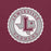 Close-up view of Lewisville High School Farmers Maroon Premium Unisex T-shirt 216