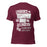 Round Rock High School Dragons Maroon Premium Unisex T-shirt 232