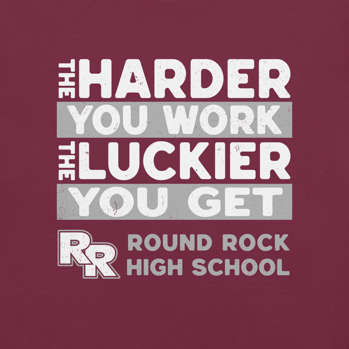 Round Rock High School Dragons Maroon Premium Unisex T-shirt 238