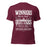 Round Rock High School Dragons Maroon Premium Unisex T-shirt 237
