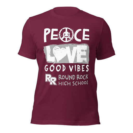 Round Rock High School Dragons Maroon Premium Unisex T-shirt 240