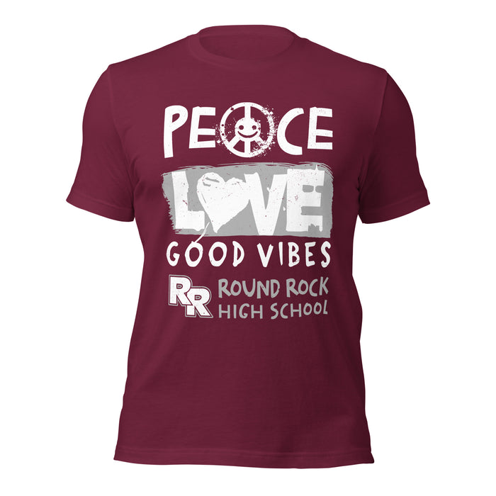 Round Rock High School Dragons Maroon Premium Unisex T-shirt 240