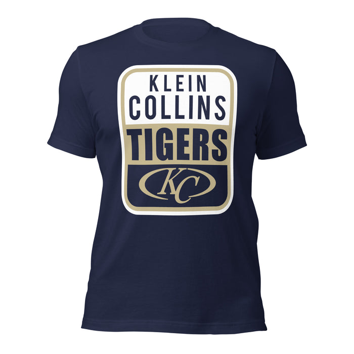 Klein Collins High School Tigers Premium Navy T-shirt 01