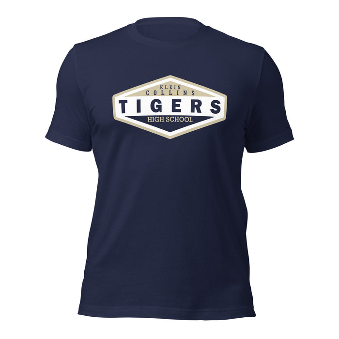 Klein Collins High School Tigers Premium Navy T-shirt 09