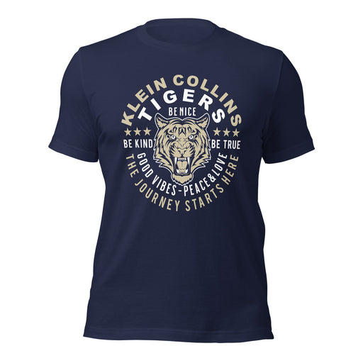 Klein Collins High School Tigers Premium Navy T-shirt 16