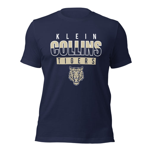 Klein Collins High School Tigers Premium Navy T-shirt 23